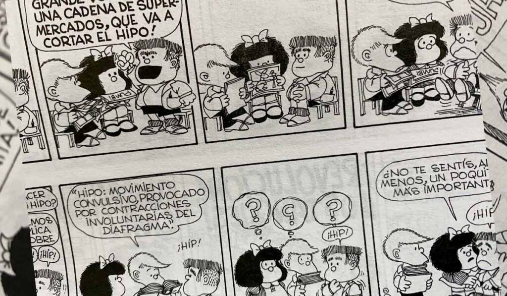 Mafalda, la tira más famosa creada por Joaquín "Quino" Lavado