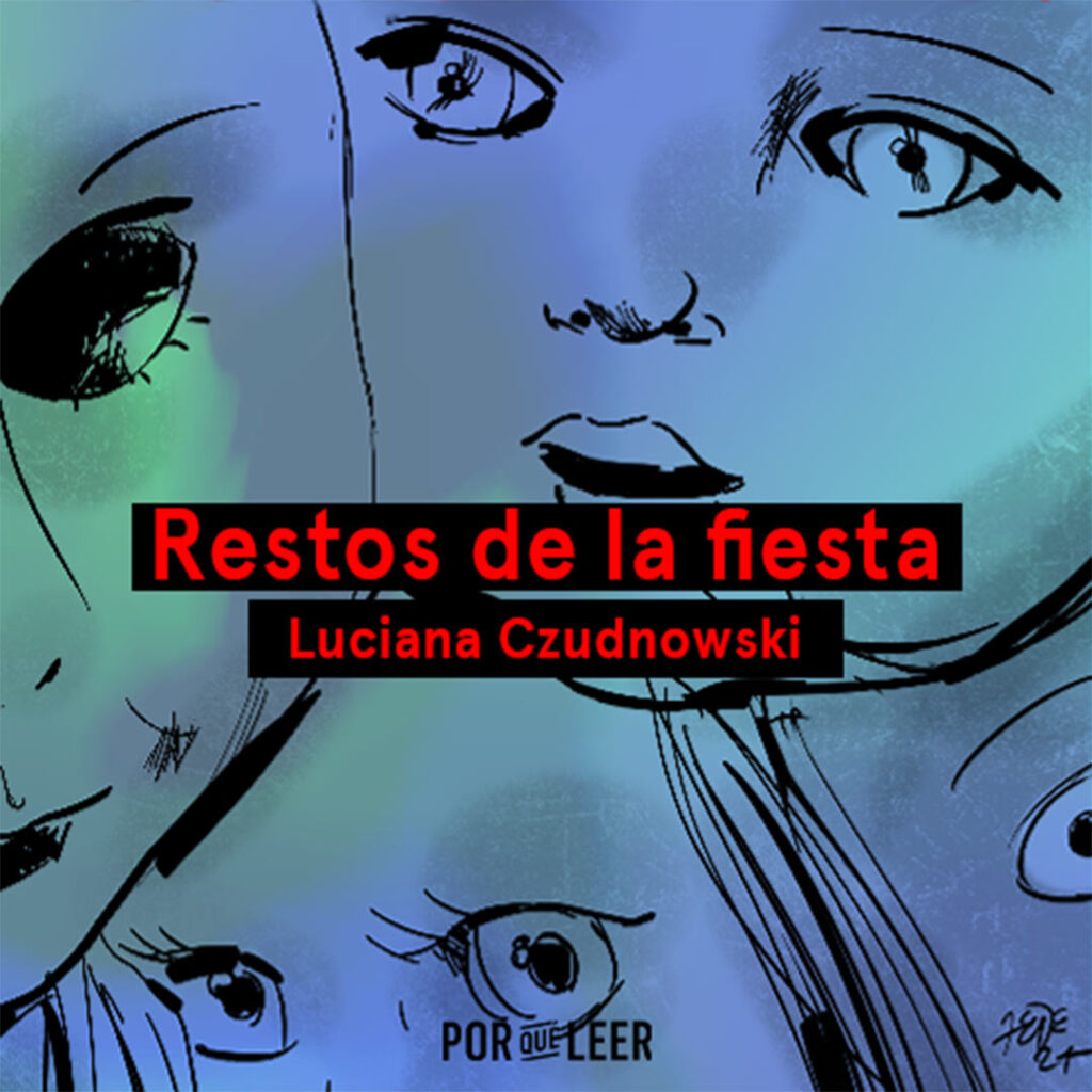 Restos de la fiesta de Luciana Czudnowski